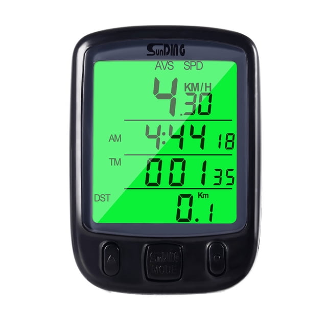 Toystoory impermeable bicicleta ordenador pantalla LCD Digital bicicleta velocímetro con cable bicicleta ciclismo odómetro Ciclismo