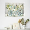 thumbnail image 6 of Farmhouse Bathroom Wall Art - Hummingbird & Floral Mason Jar Canvas Print, Inspirational Quotes Framed Artwork for Living Room, Bedroom & Bathroom, 6 of 7