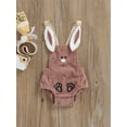 thumbnail image 3 of Hirigin My 1st Easter Outfit Newborn Baby Boy Corduroy Romper Bodysuit 0 3 6 9 12 Months Bunny Rabbit Ear Cute Easter Clothes, 3 of 8