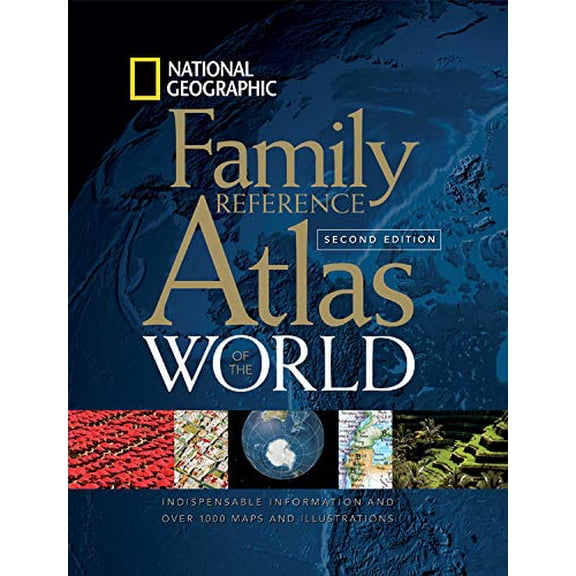 Pre-Owned National Geographic Family Reference Atlas of the World, Second Edition (Hardcover) 0792255674 9780792255673