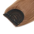 thumbnail image 6 of Benehair Clip in Fringe Hair Extensions as Humam Neat Bangs Thick Hairpiece 6" Sandy Blonde, 6 of 6