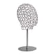 thumbnail image 2 of Pelucas Soporte de cabeza Modelo Soporte de cabeza Accesorio de salón Capacitación de peluquero Salón de belleza en casa y Plata, 2 of 9