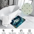 thumbnail image 3 of Shark Polyester Chair Rug Mat, Non-Slip and Machine Washable Area Rugs, 3 of 6