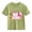 Light Green, variant on Girls Cute School Stationery Graphic T Shirt Short Sleeve Crew Neck Cotton Casual Summer Tee for Kids (White, 8-9 Years)