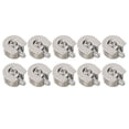 thumbnail image 1 of 10pcs Alloy Cabinet Connector Furniture Connecting Pin Shelf Connect Holder, 1 of 9