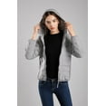 thumbnail image 5 of Vestes Légères à Capuche pour Femmes Confortables à Porter (Gris, TTTG), 5 of 5