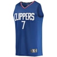 thumbnail image 2 of Youth Fanatics Branded Amir Coffey Royal LA Clippers Fast Break Player Jersey - Icon Edition, 2 of 3