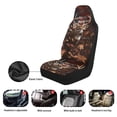 thumbnail image 6 of XYZCANDO Deer Car Seat Covers Soft Camo Forests Car Seat Covers Full Set of 2 Removable Automotive Accessories Anti-Slip Back Fabric Universal Fit for Most Cars SUVs and Sedans, 6 of 7