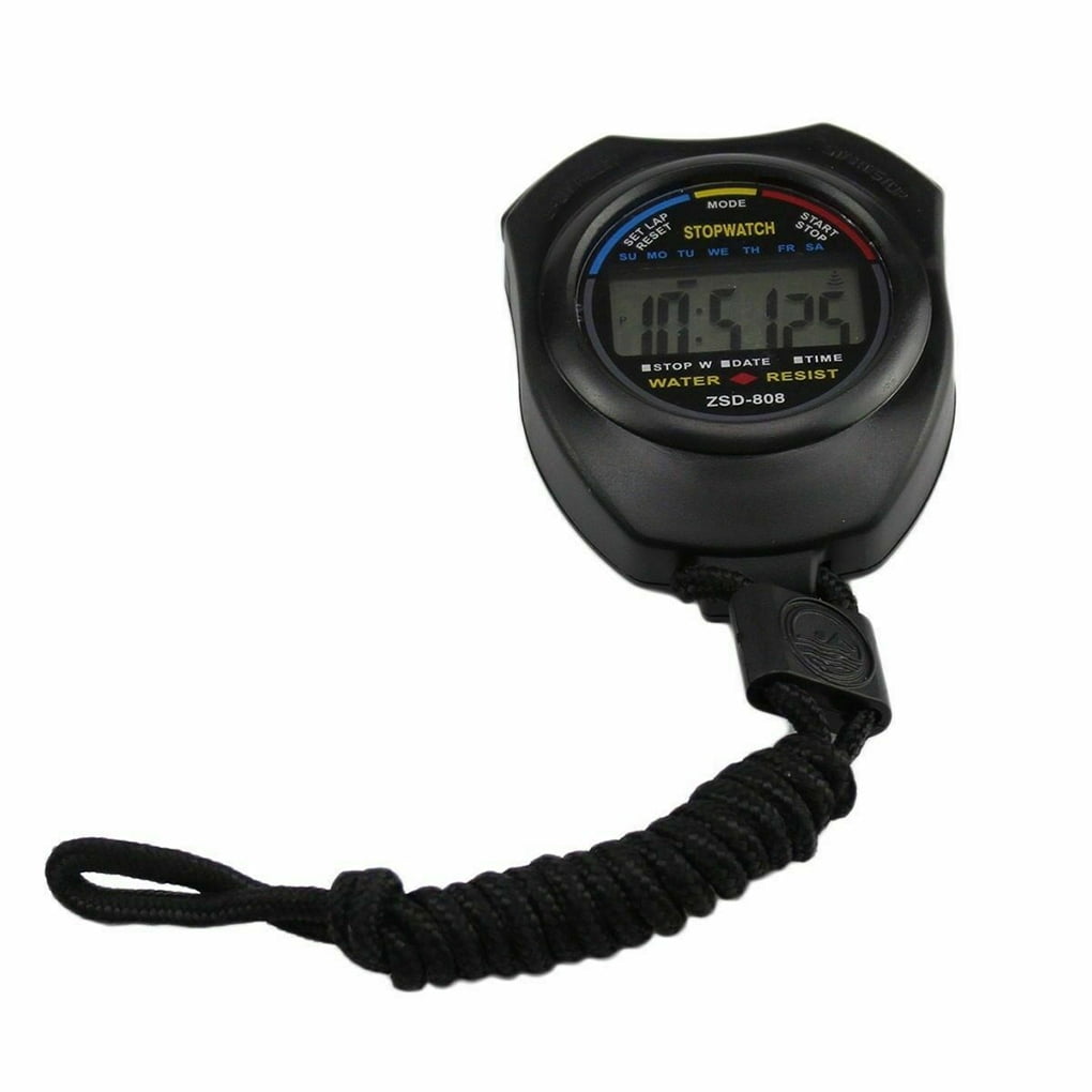 Details about   Lot4 Electronic LCD Digital Sport Stopwatch Time Alarm Counter Chronograph USA 