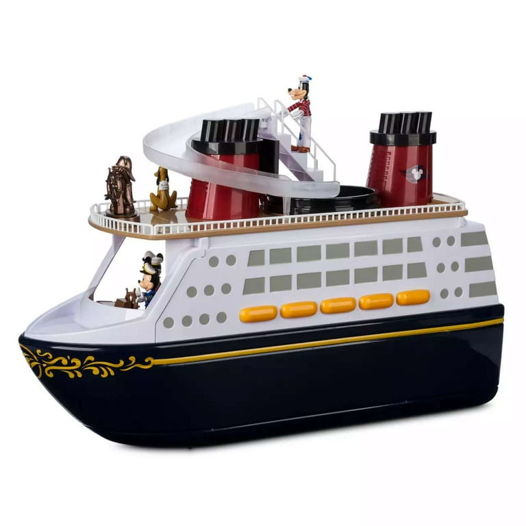 Disney Mickey Minnie Donald Daisy Cruise Line Ship Playset