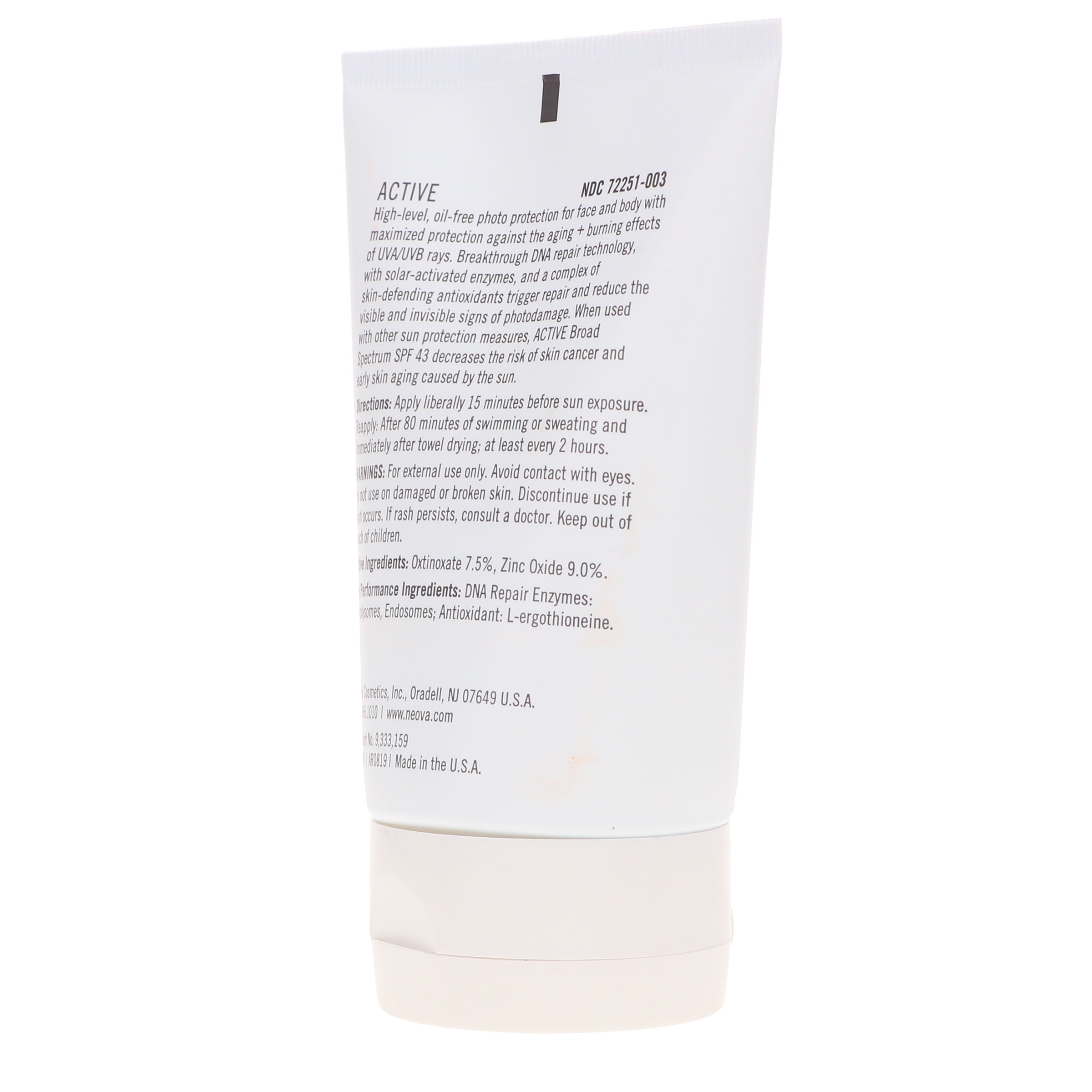 Neova DNA Damage Control Active SPF 43 3 oz
