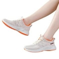 thumbnail image 3 of Sopiago Women's Fashion Sneakers Wide Shoes for Women Wide Walking Shoes Width Running Shoes Wide Tennis Gym Workout Athletic Sneakers for Women Beige,40, 3 of 6