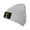 Gray, variant on Logo Of The United States Army Knitted Hat Winter Beanie For Men Women, Acrylic Beanie Soft Warm Knit Hat Ski Stocking Cuffed Cap