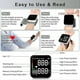 thumbnail image 4 of Wrist Blood Pressure Monitor,Blood Pressure Monitors for Home Use 2X90Reading Memory Large LED Screen Automatic BP Monitor Rechargeable Blood Pressure, 4 of 5