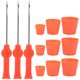 thumbnail image 1 of Juego de 3 anzuelos de ganchillo para pesca con molde de cebo para lengua, herramienta de cebo, accesorios de cuentas de pesca, 1 of 14