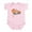Petal Pink, variant on CafePress - Orange & Black Infant Bodysuit - Baby Light Bodysuit, Size Newborn - 24 Months