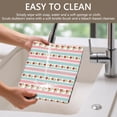 thumbnail image 4 of Placemat, Pioneer Flower Floral Print Pattern Place Mats Table Mat Set Of 2, PVC Washable Placemats for Party Kitchen Dining Decoration, 18x12 Inch, Fade Resistant, 4 of 6
