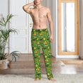 thumbnail image 2 of Fotbe traditional Irish colours Pantalones de Pijama para Hombre, Pantalones de Dormir, Pantalones de Casa con Cintura Ajustable y Bolsillos-X-Large, 2 of 6