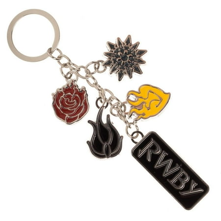 bioworld rwby keychain anime