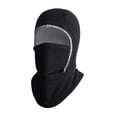 thumbnail image 2 of Pasamontañas, máscara de esquí, gorro de invierno, calentador de cuello, gorra con capucha, transpirable, cómoda máscara negro, 2 of 9