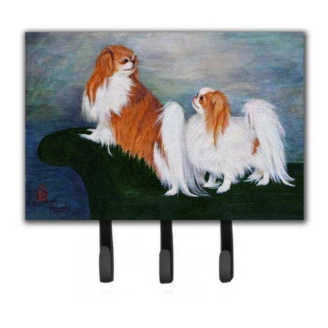 Carolines Treasures MH1059TH68 Japanese Chin Standing On My Tail Leash & Key Holder