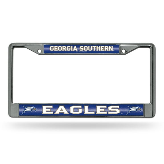 Rico Georgia Southern Eagles Glitter Chrome License Plate Frame