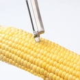 thumbnail image 2 of 3Pcs Magic Corn Peeler Set Corn Cob Stripper Tool Corn Slicer Cob Remover Tool Premium Stainless Steel Corn Thresher with Ergonomic Handle Corn Cutter From the Cob Kitchen Gadget, 2 of 7