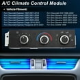 thumbnail image 2 of Módulo de panel de control del calentador de aire acondicionado Unique Bargains para Chevrolet Express 1500 2001-2014 Unidad de clima HVAC No.599-293, 2 of 7