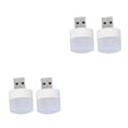 thumbnail image 1 of crativent USB Plug Lamp 3000K Lighting Device Power Bank Mobile Charging Eye for Protection Book Lamps Round Supple Reading Light Warm/White 2Set, 1 of 6