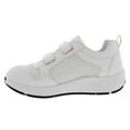 thumbnail image 4 of Drew Contessa Women Hook And Loop Sneaker In White Combo, 4 of 7