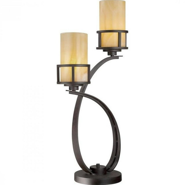 Quoizel Lampe de Table Kyle en Bronze Impérial