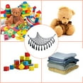 thumbnail image 4 of Stuffed Animal Hammock Toy Storage Hammock Net Wall Sling Mesh Kids Toy Organizer Net, 4 of 8