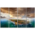 thumbnail image 2 of Great Ocean Road Australia Blue - Large Seascape Art Canvas Print, 2 of 3