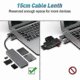 thumbnail image 4 of USB 3.0 Multifunction Card Reader CFast//XD/SD/TF Card Reader 5 in 1 USB Card Reader 5Gbps for PC Laptop Accessories DS, 4 of 4