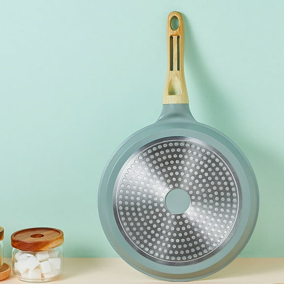 Tineasur Green Nonstick Frying Pan with Aluminum Alloy for Kitchen Cooking