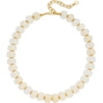 thumbnail image 6 of Leaf Resin Chunky Beaded Necklace for Women, Simple Modern Style Necklace Jewelry Accessory, 6 of 10
