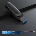 thumbnail image 3 of RAOYI  64GB Type-C USB C Flash Drives USB 3.0 Connector OTG Thumb Drive Metal Memory Stick Swivel Jump Drive for Smartphone Computers, 3 of 8