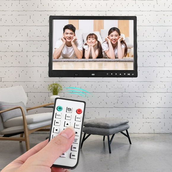 Electric Photo Frame, Digital Picture Frame XCLT-1309T 13in For Friends For Wedding