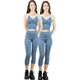 thumbnail image 1 of Set De 2 Conjuntos Deportivos Mujer Unitalla Capri Y Top Stretch Fit, 1 of 5