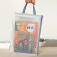 thumbnail image 5 of Sac à Fermeture Éclair Transparent avec Poignée PVC Imperméable Grande Capacité pour Documents Fournitures de Bureau, 5 of 5