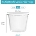thumbnail image 2 of 6 Pack Soup Containers with Lids, 2 of 7