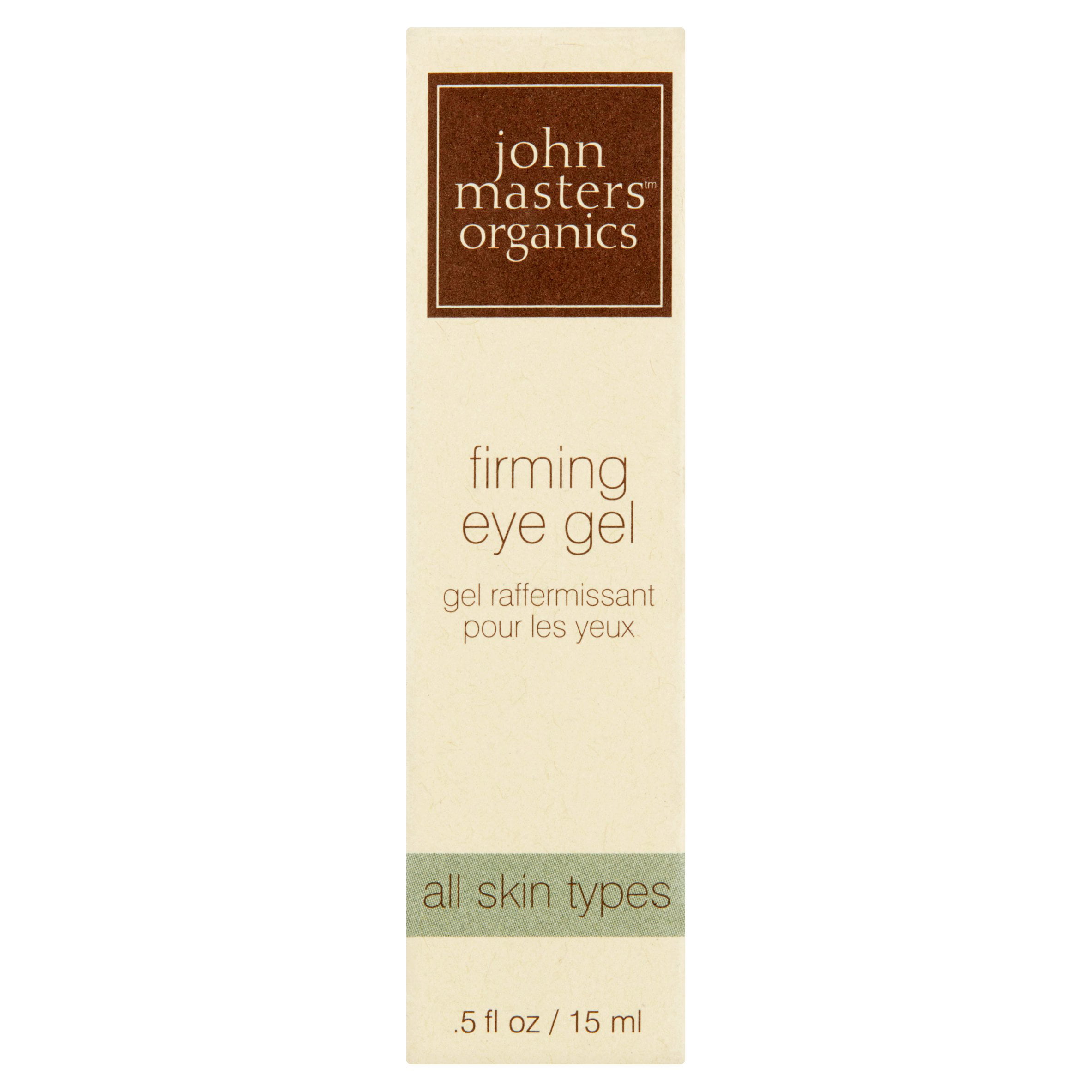 rit aantrekkelijk Hardheid John Masters Organics Firming Eye Gel, .5 fl oz - Walmart.com