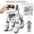 thumbnail image 4 of Perro robot de control remoto inteligente, juguete electrónico de simulación de acrobacias eléctricas por inducción táctil con programación de educación temprana para mascotas, 4 of 6