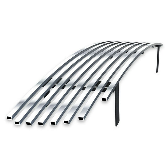 APS Compatible with Ford Mustang 2003-2004 SVT Cobra Lower Bumper Stainless Steel SS Chrome Billet Front Grill Grille Insert F66029A