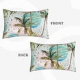 thumbnail image 4 of Balery Watercolor Palm Tree Bedding Queen Pillow Cases - Envelope Closure - Soft Brushed Microfiber Fabric - Shrinkage and Fade Resistant Pillow Cases-, 4 of 9
