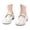 Beige, variant on Girls Transparent Mesh 2026 Flats, Flower Accent Breathable Princess Shoes for Toddler/Little Kid, Lightweight Performance & Everyday Footwear, Sizes 21-34 Black