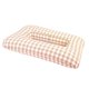 thumbnail image 4 of Almohada para perforar la oreja con orificio para la oreja, relleno de algodón, funda suave y lavable para dormir Marrón, 4 of 9