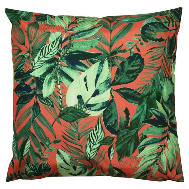 Furn Housse de Coussin d'Extérieur à Imprimé Jungle Psychédélique