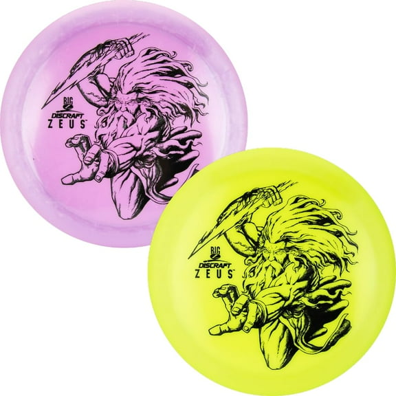 Discraft Big Z Zeus - Distance Driver Golf Disc 2 Pack - 170-174 Gram