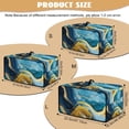 thumbnail image 7 of Renewold Toaster Oven Cover Stain-Resistant Air Fryer Smart Oven Protector with Storage Pockets Easy Clean Kitchen Appliance Accessories, 18.5 x 14.5 x 9 Inches, Marble Blue Yellow, 7 of 7